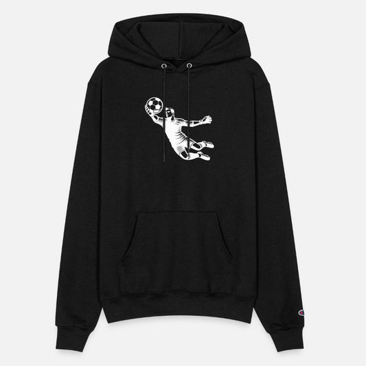 Goalkeeper Saves Spectacular Shot In Soccer