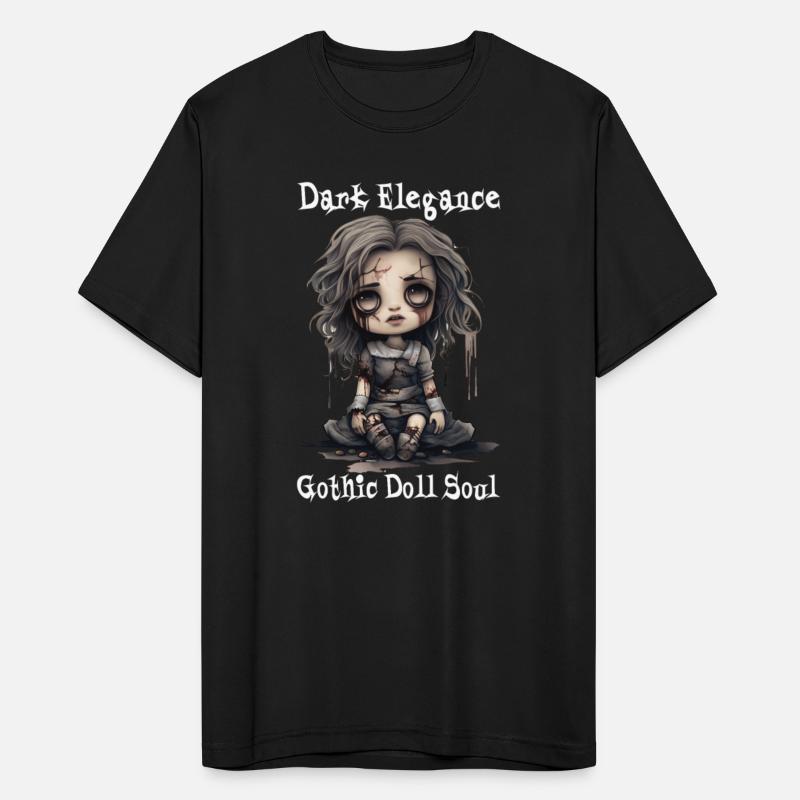 Gothic Fashion Doll Aesthetics Dark Elegance Doll