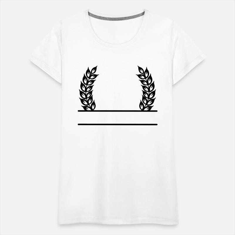 Grain wreath name banner