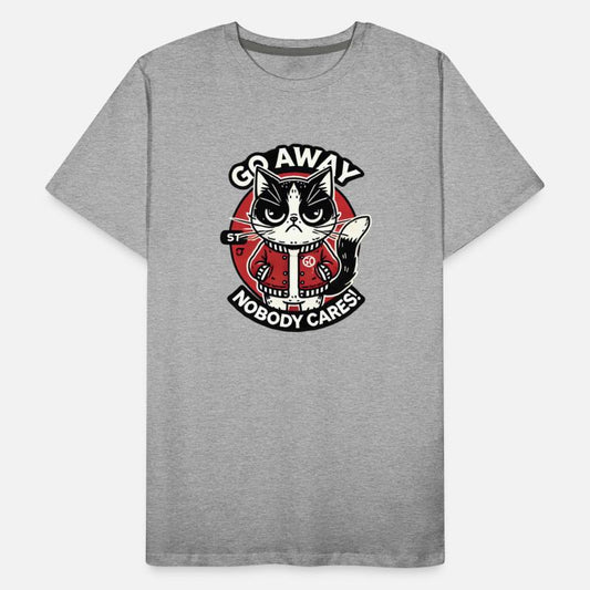 Grumpy Cat Design – Nobody Cares, Go Away Funny Qu