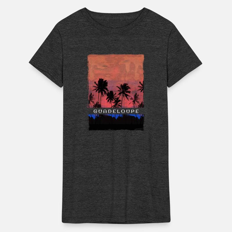 Guadeloupe Caribbean Vacation Souvenir Palm Tree