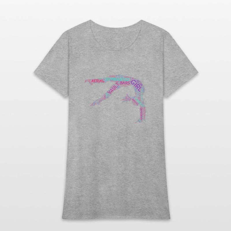 Gymnastics Back Handspring Word Art