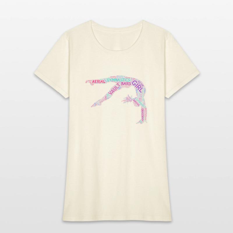 Gymnastics Back Handspring Word Art