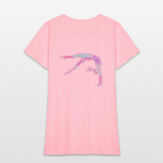 Gymnastics Back Handspring Word Art