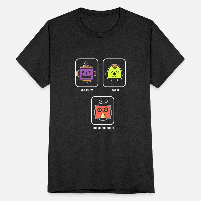Happy Sad Surprise Robotics Engineer Gift