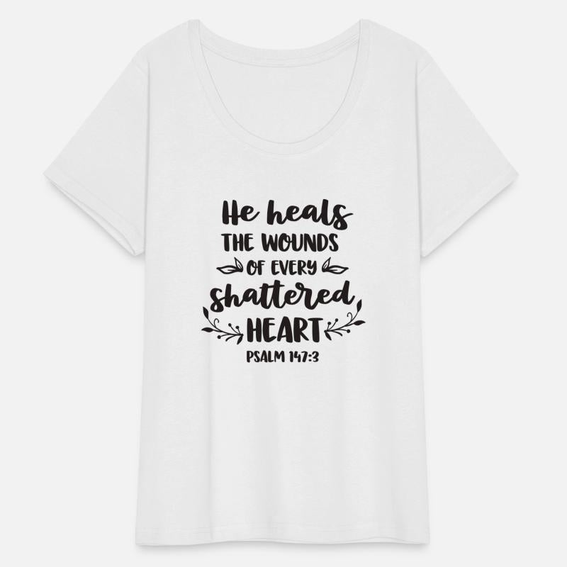 He Heals The Wounds Of Every Shattered Heart Psalm