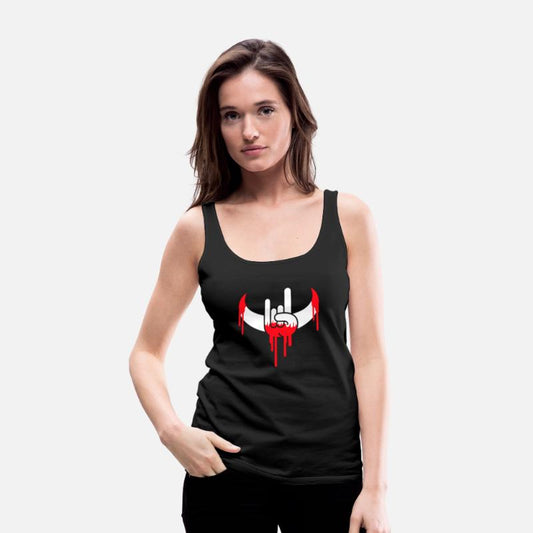 Heavy Metal Graffiti Drop Spray Horns Hand Gesture