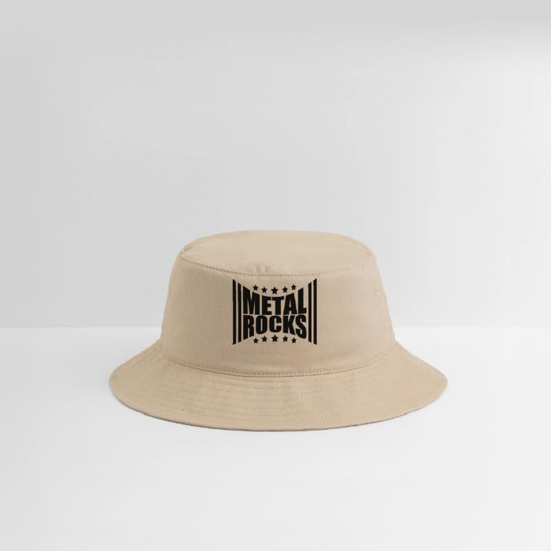 Heavy Metal Rocks Hard Rock Music Text Quote Logo