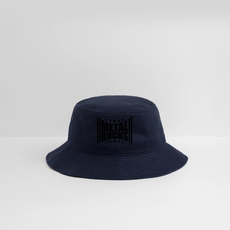 Heavy Metal Rocks Hard Rock Music Text Quote Logo