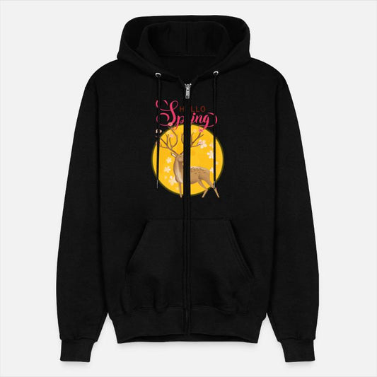 Hello Spring with cute deer