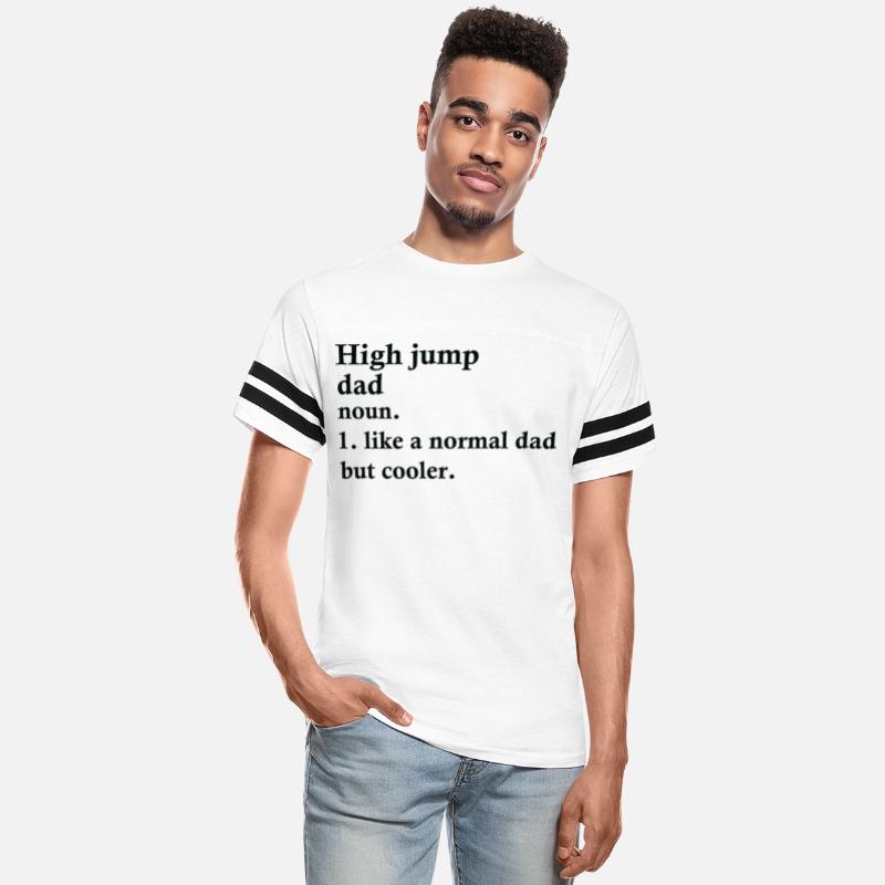 High Jump Dad Funny Athlete Definition