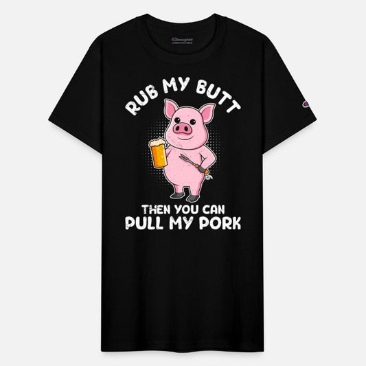 Meat Eater RUB MY BUTT Then PULL MY PORK