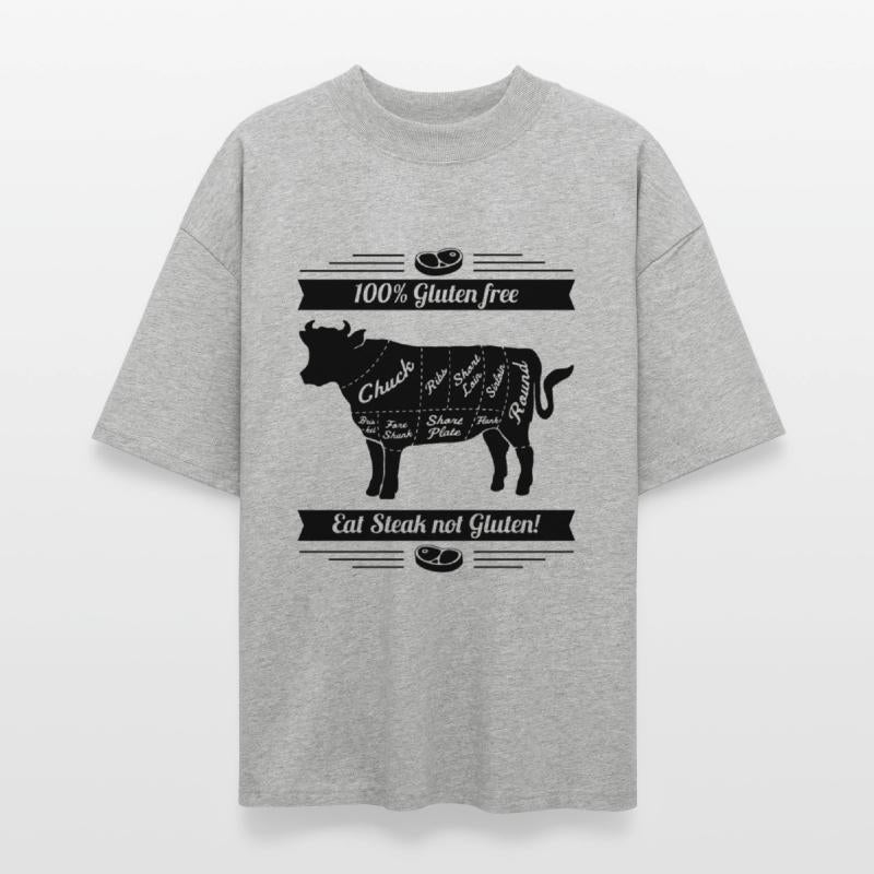 Meatlovers BBQ cow print black and white
