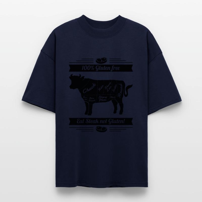 Meatlovers BBQ cow print black and white