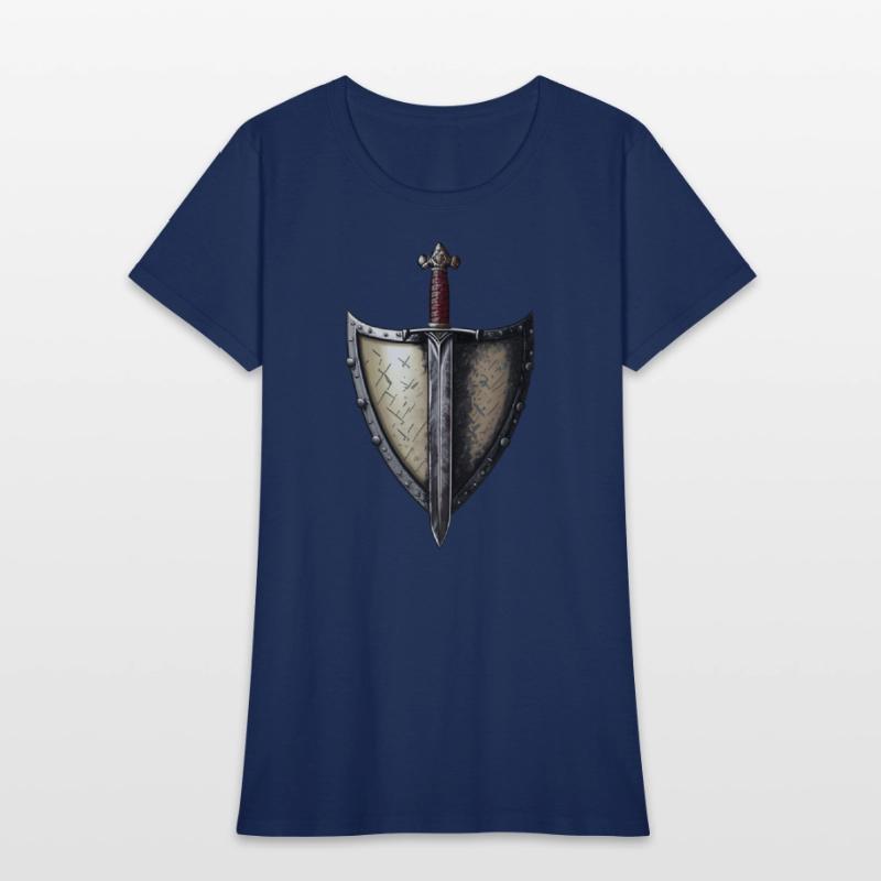 Medieval style Fantasy Sword and Shield