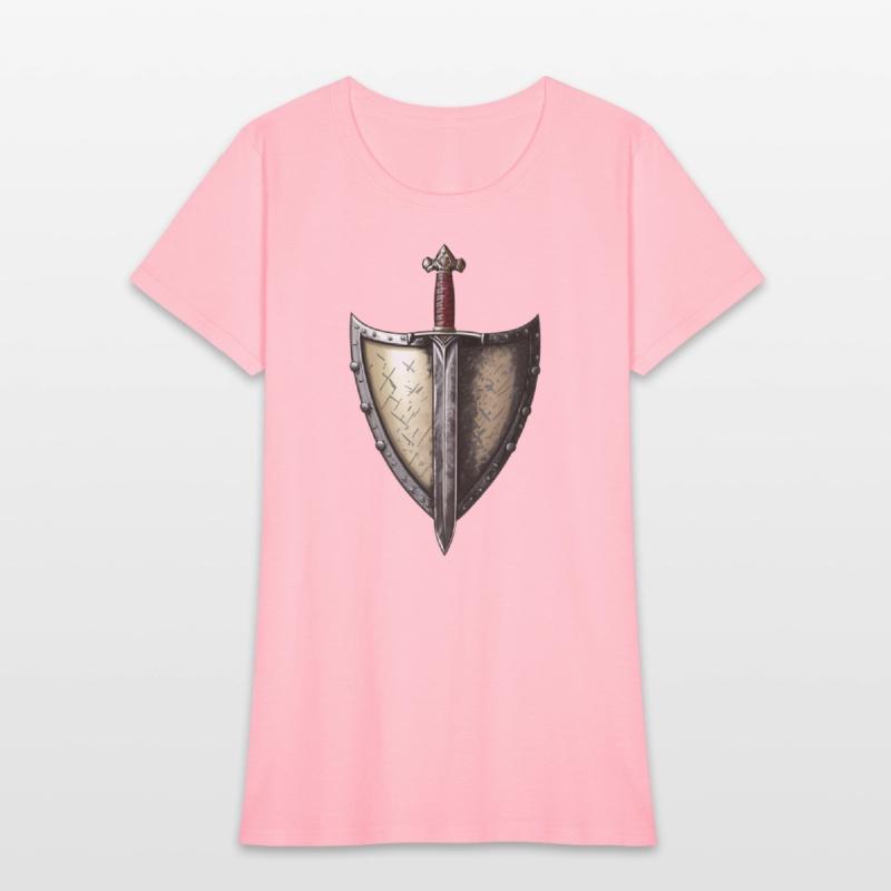 Medieval style Fantasy Sword and Shield