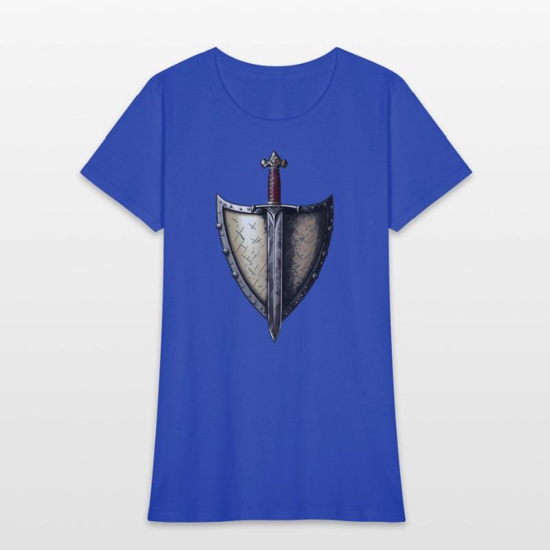 Medieval style Fantasy Sword and Shield