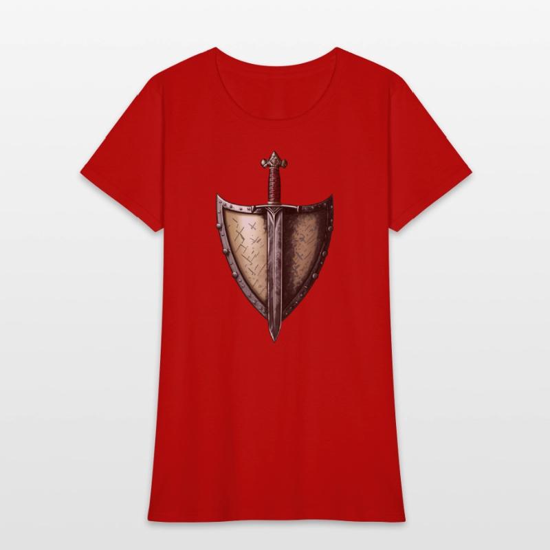 Medieval style Fantasy Sword and Shield