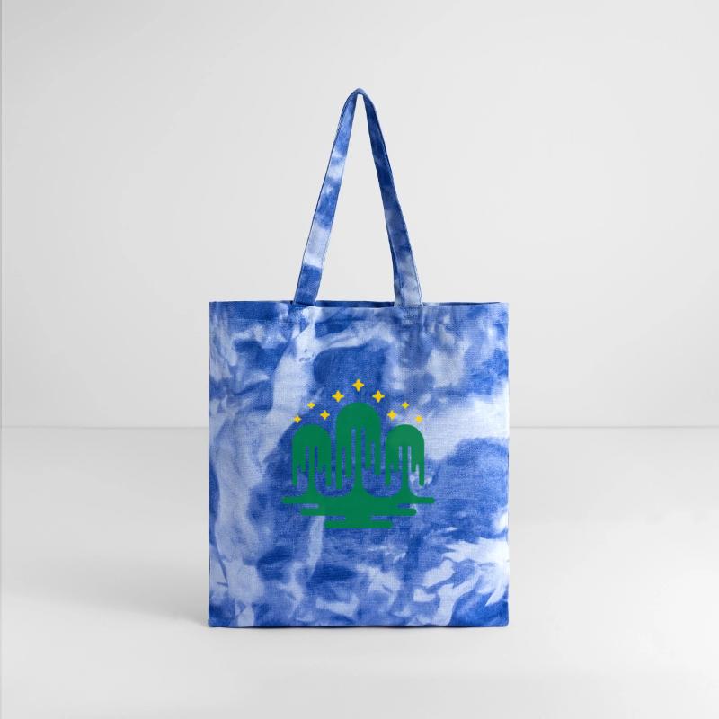 Melting Willow Trees With Stars Vector 2 Colors