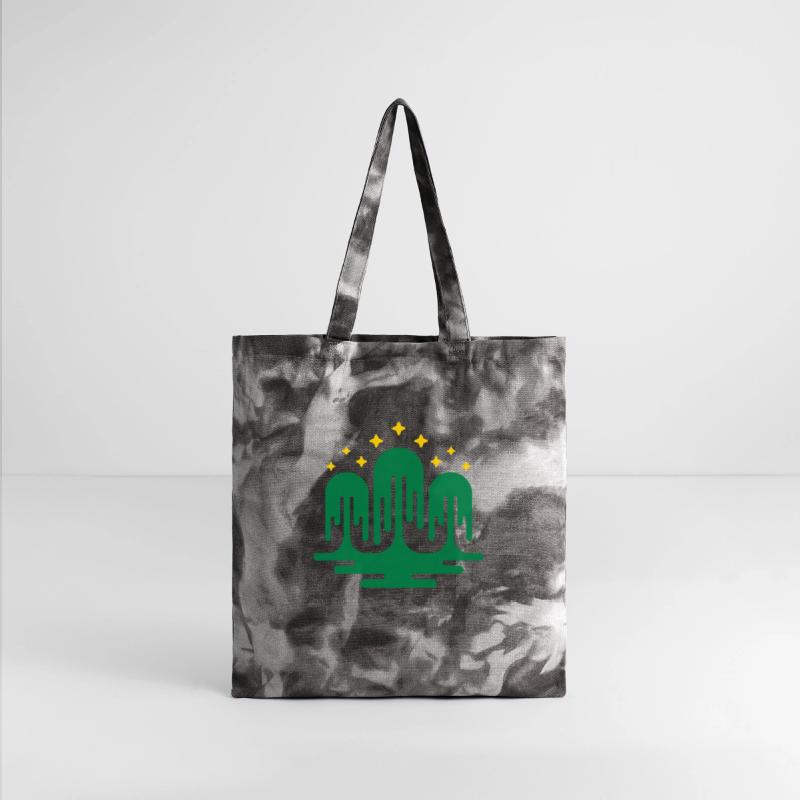 Melting Willow Trees With Stars Vector 2 Colors