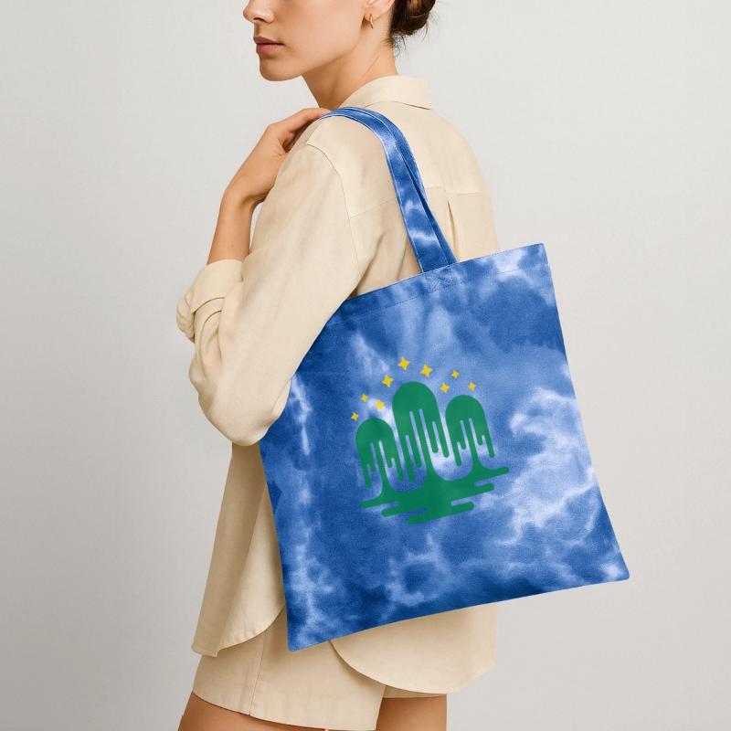 Melting Willow Trees With Stars Vector 2 Colors