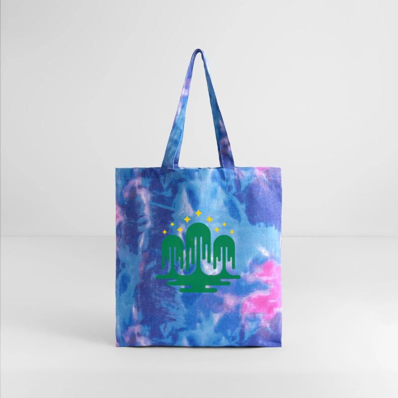 Melting Willow Trees With Stars Vector 2 Colors