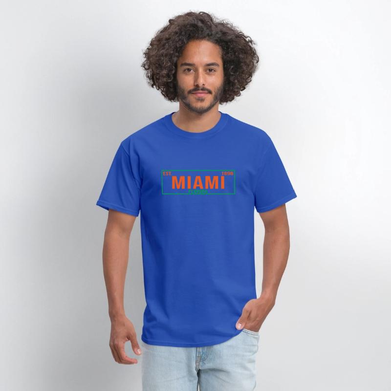 Miami - Florida - License Plate - Miami