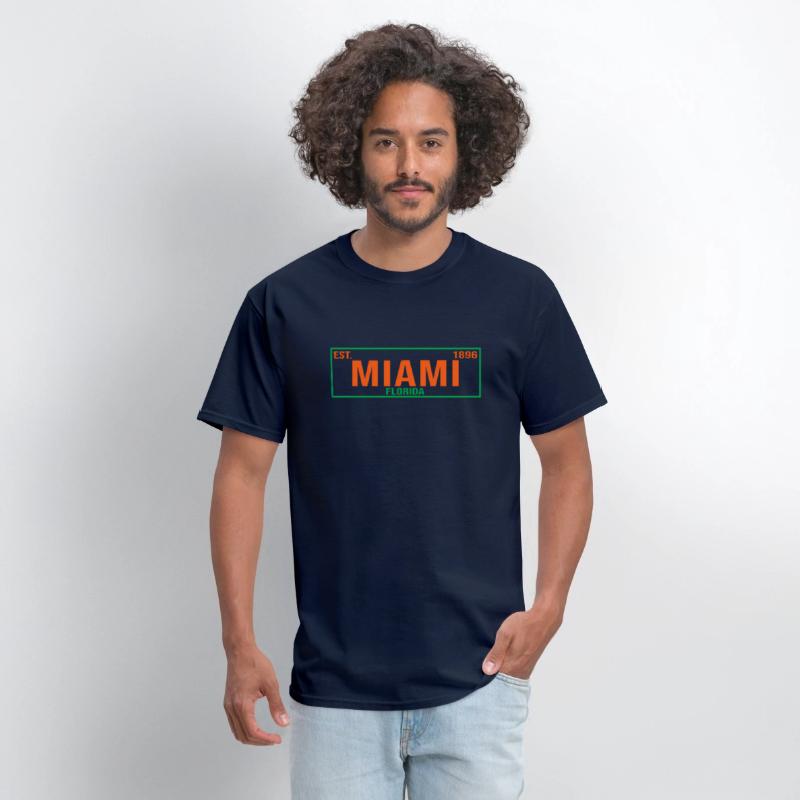 Miami - Florida - License Plate - Miami