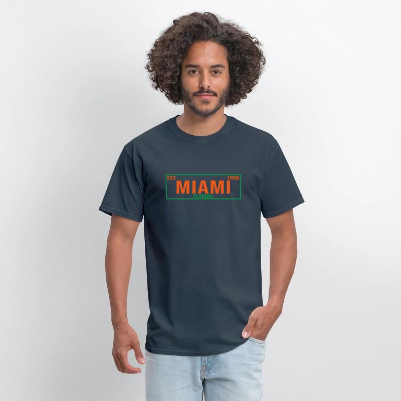 Miami - Florida - License Plate - Miami