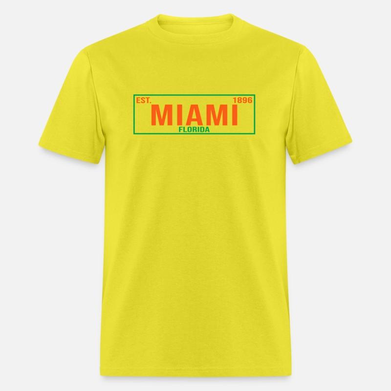 Miami - Florida - License Plate - Miami