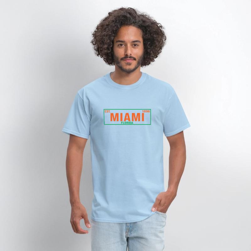 Miami - Florida - License Plate - Miami