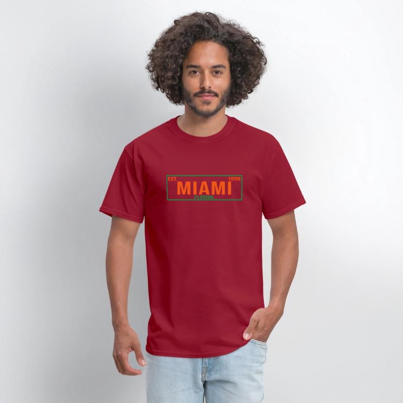 Miami - Florida - License Plate - Miami