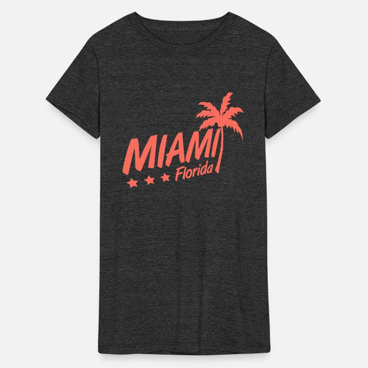 Miami Usa Palm Trees Beach Sun America Florida Fun