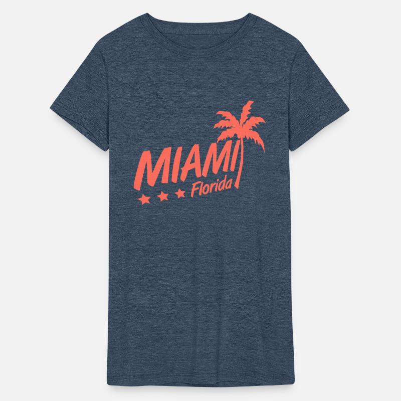 Miami Usa Palm Trees Beach Sun America Florida Fun