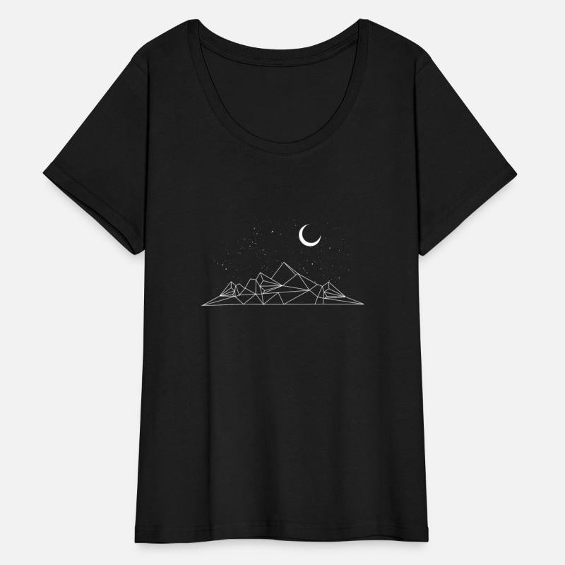 Minimal Mountains Geometry Outdoor Hiking