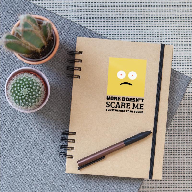 Minimal Sad Face Design