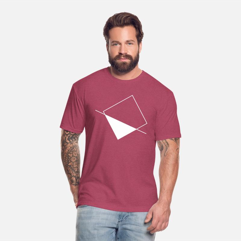 Minimalistic Rectangle Crossed Line