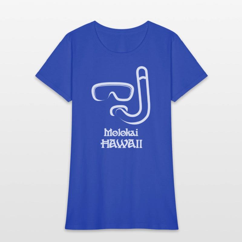 Molokai Hawaii Snorkel Souvenirs Gifts Vacation