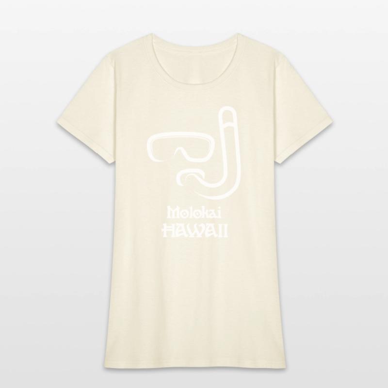 Molokai Hawaii Snorkel Souvenirs Gifts Vacation