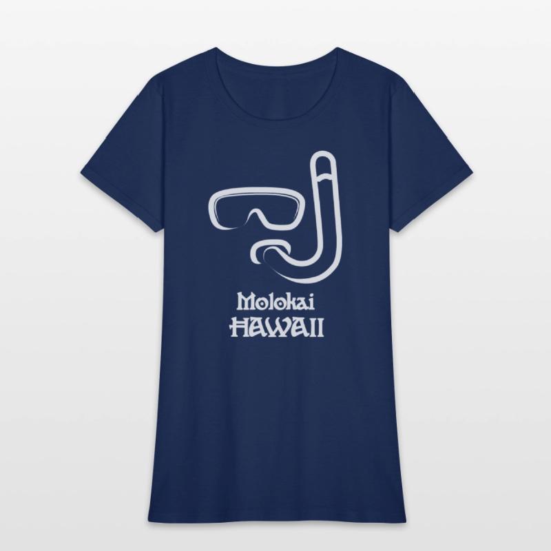 Molokai Hawaii Snorkel Souvenirs Gifts Vacation