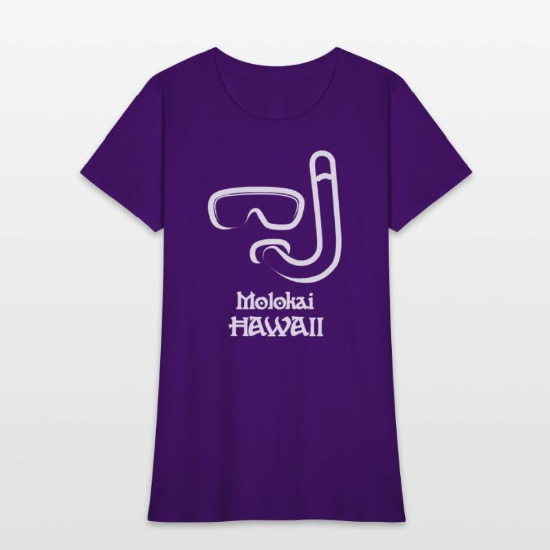 Molokai Hawaii Snorkel Souvenirs Gifts Vacation