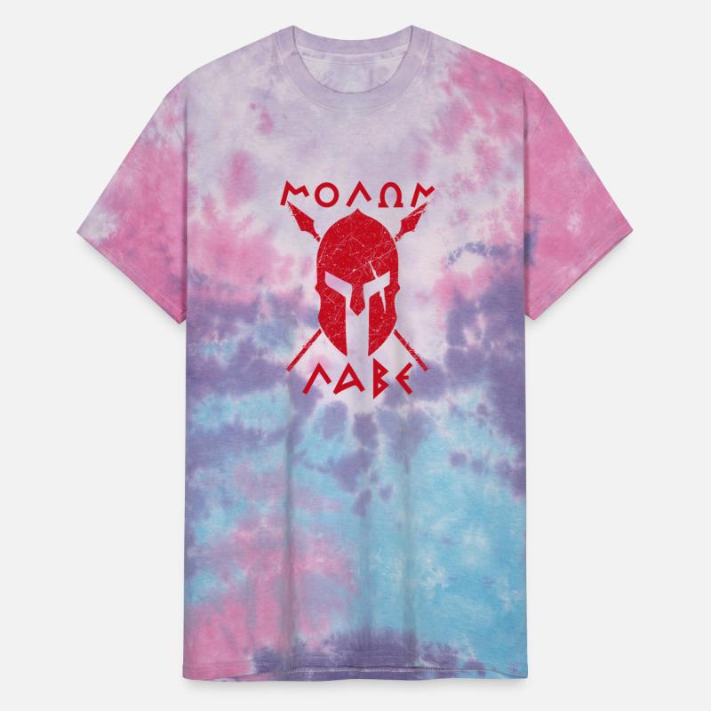 Molon Labe helmet spears