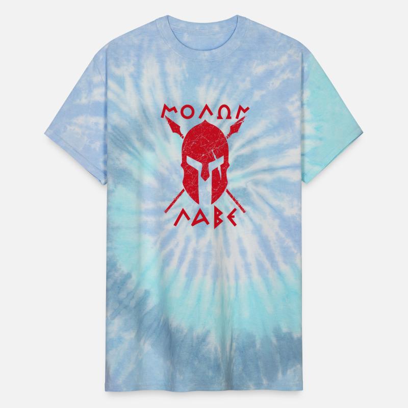 Molon Labe helmet spears