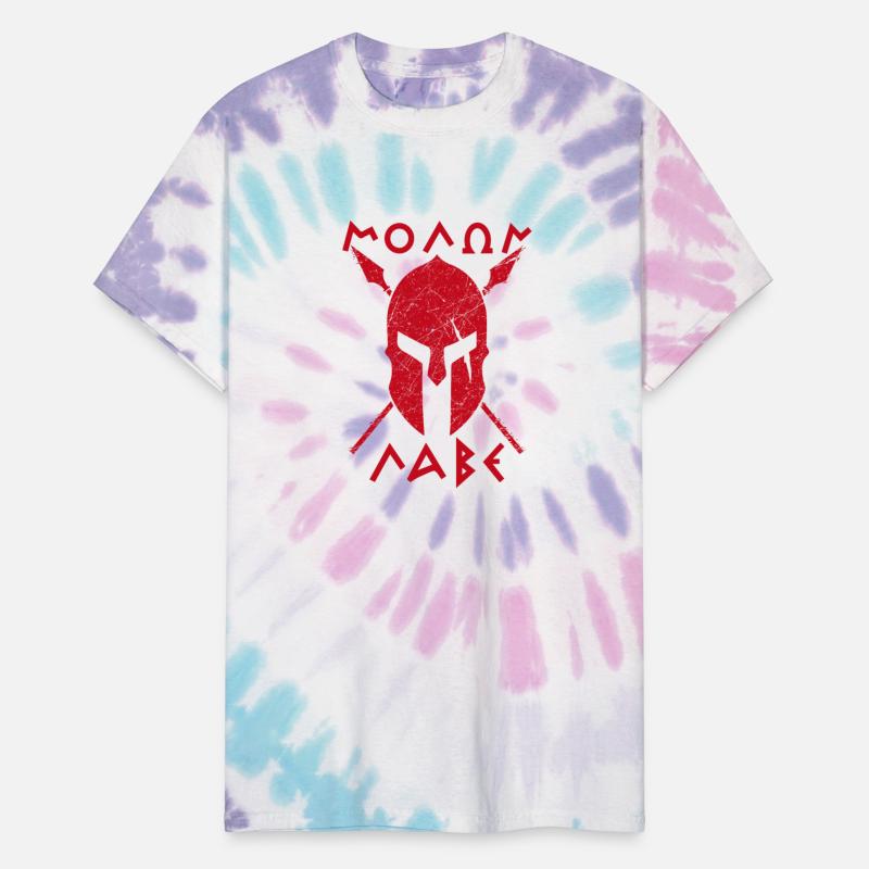 Molon Labe helmet spears