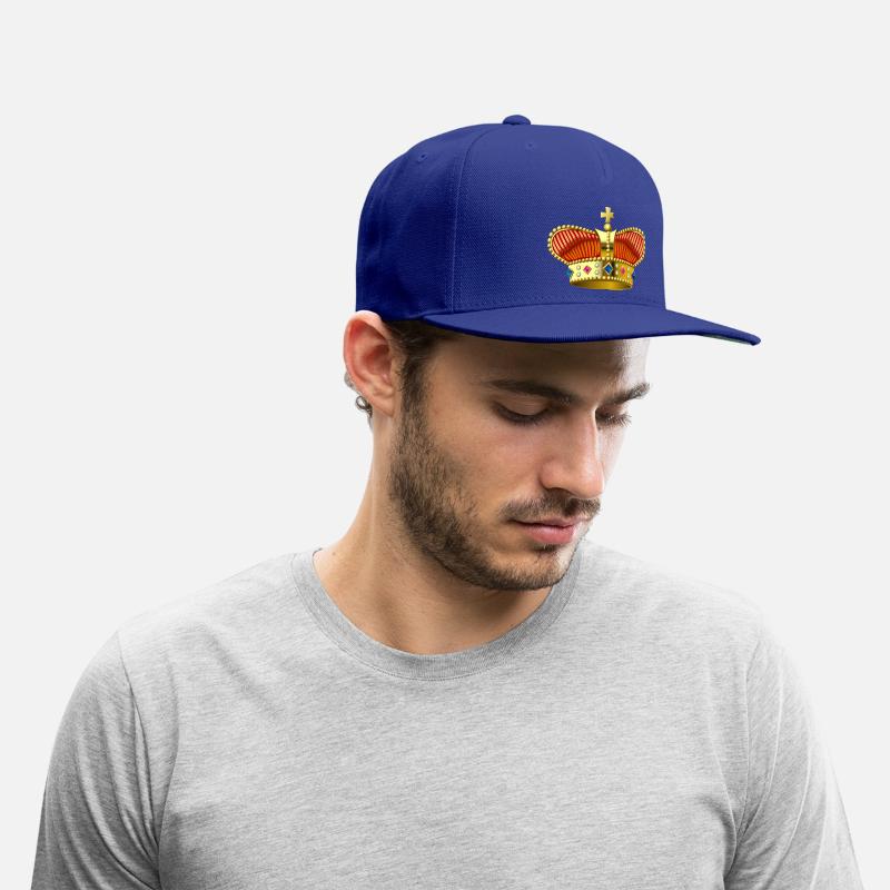 Monarch king royal golden crown vector image