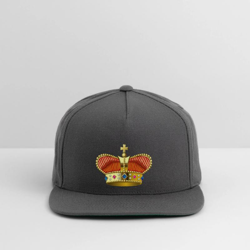 Monarch king royal golden crown vector image