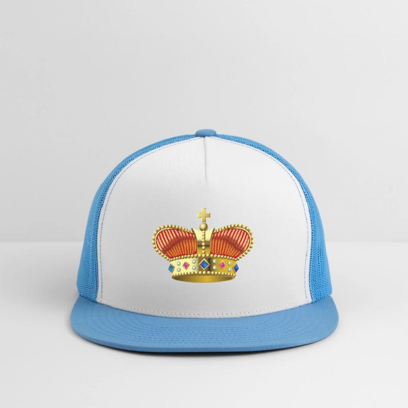 Monarch king royal golden crown vector image