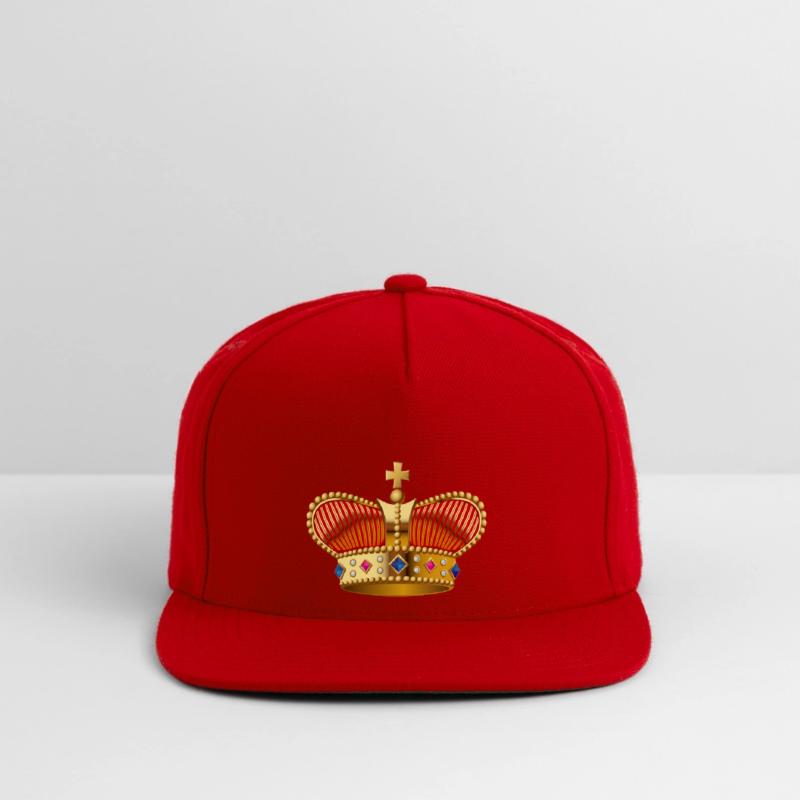 Monarch king royal golden crown vector image