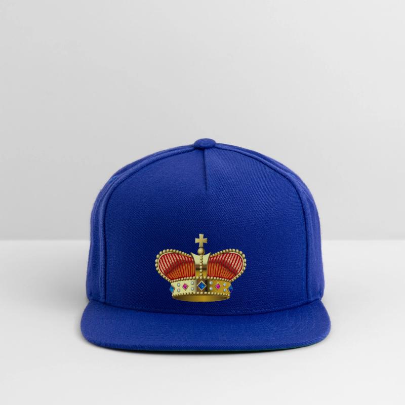 Monarch king royal golden crown vector image