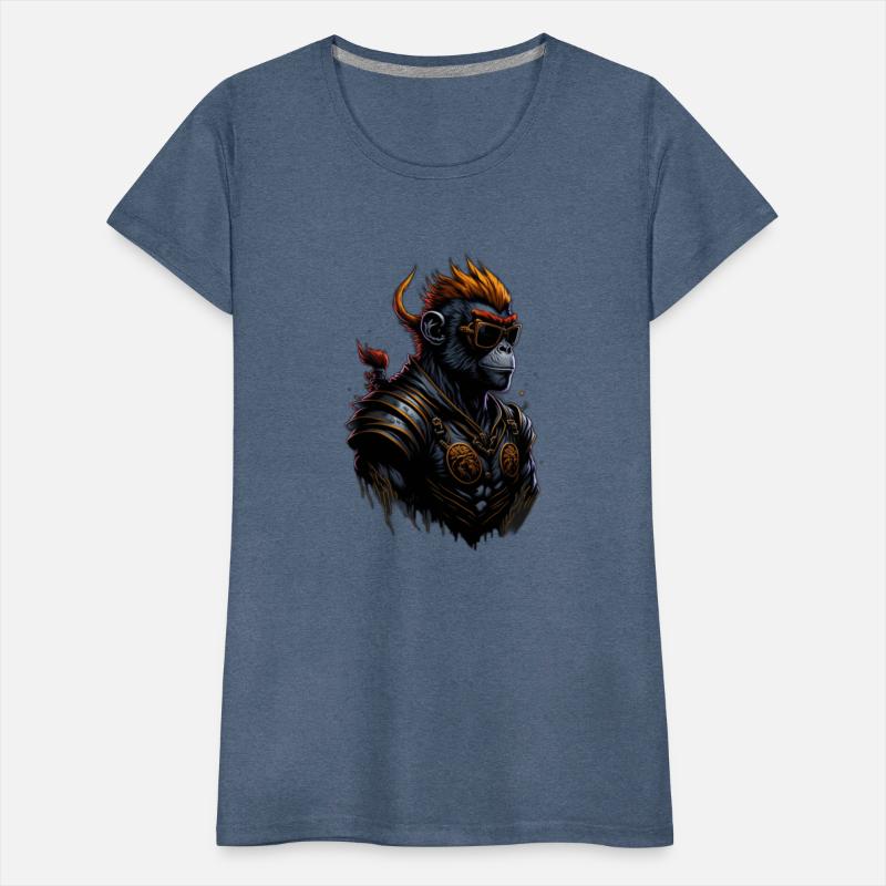 Monkey t-shirt sunglasses headphones music gamer g